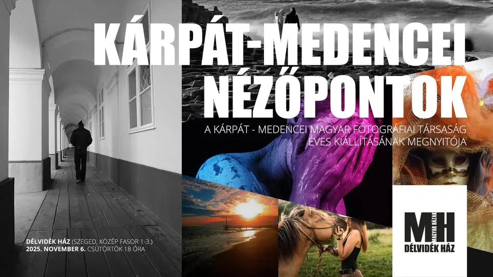 The annual exhibition of the Hungarian Photography Society in the Carpathian Basin arrives in Szeged